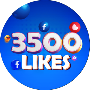 3500 Facebook Likes